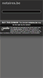 Mobile Screenshot of notaires.be