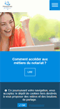 Mobile Screenshot of notaires.fr